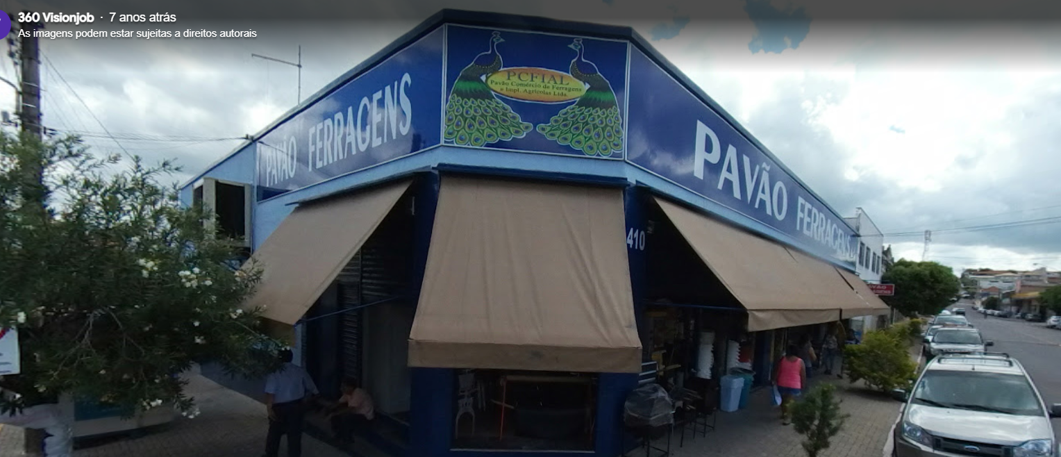Fachada Pavão Ferragens